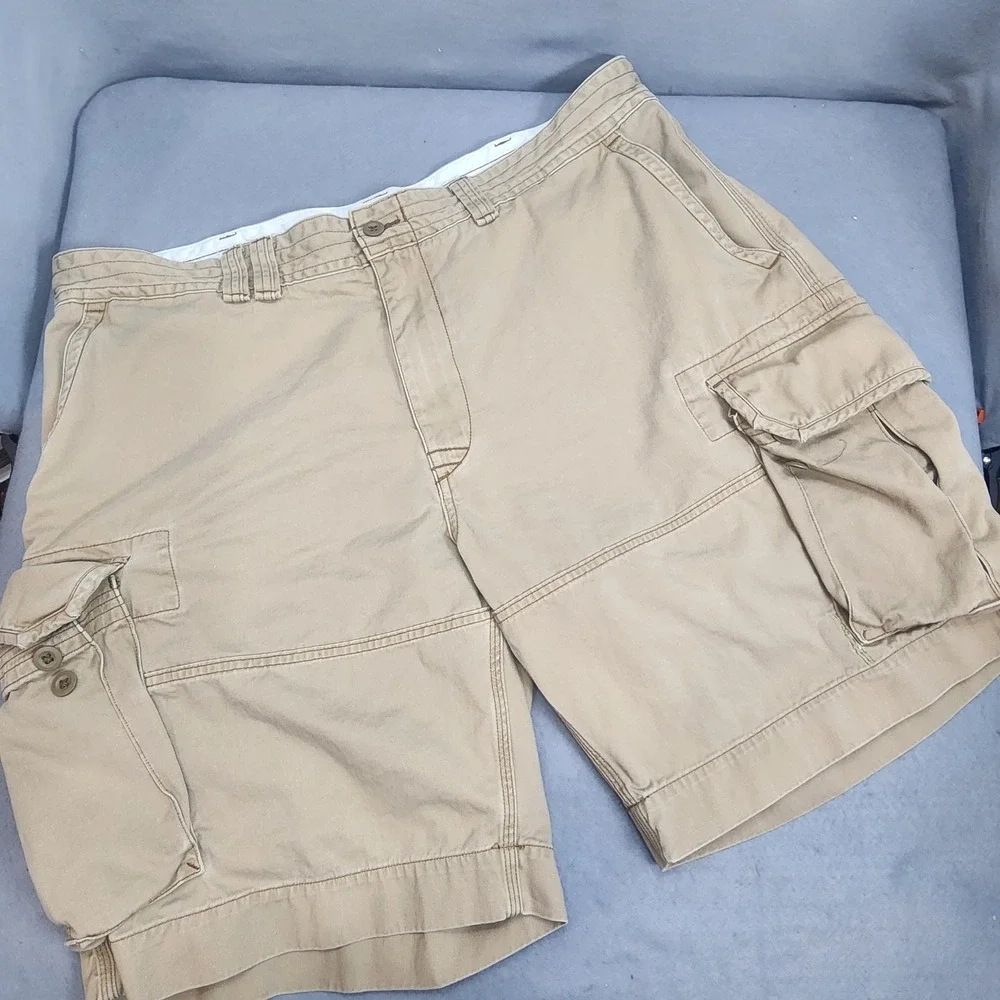 Polo Ralph Lauren Cargo Shorts Tan Khaki Cotton Utility Mens 42